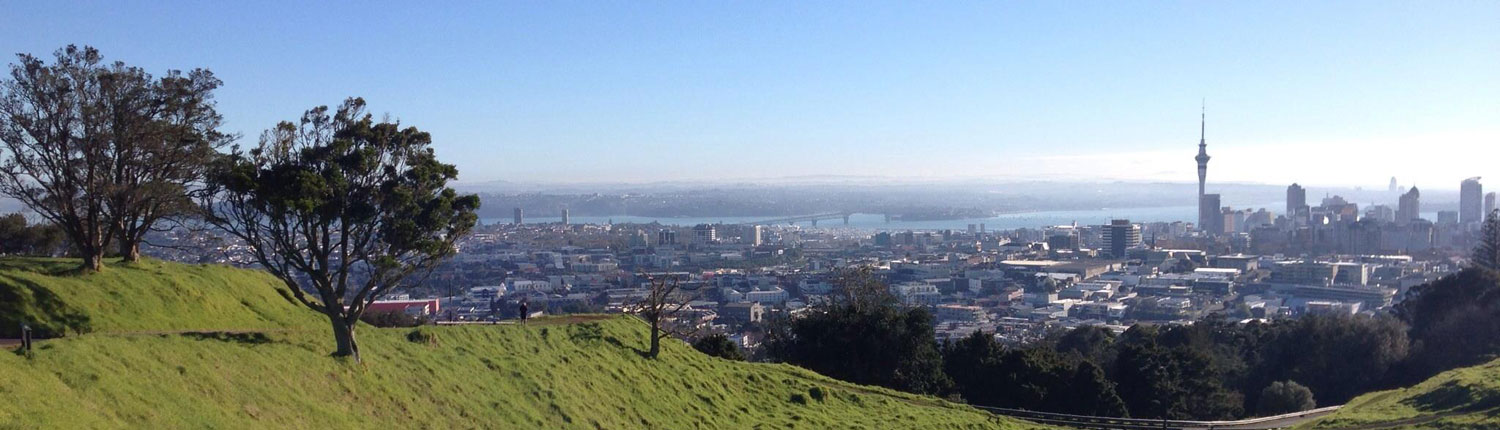 auckland - view from mt eden